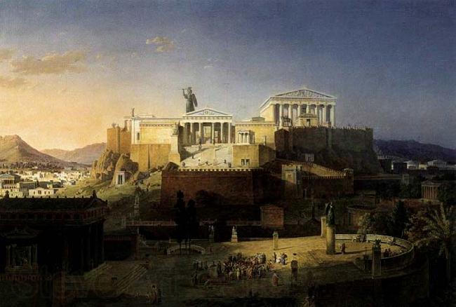 Leo von Klenze The Acropolis at Athens